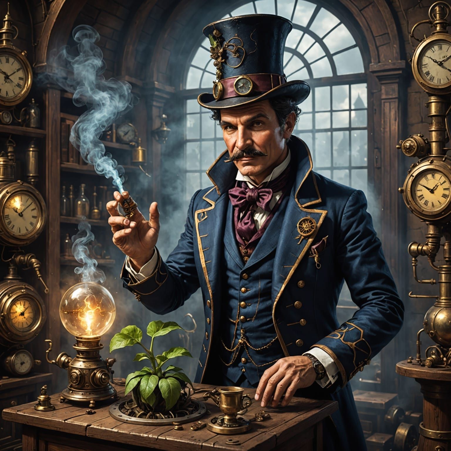Mandrake the Magician's Steampunk Magic Show