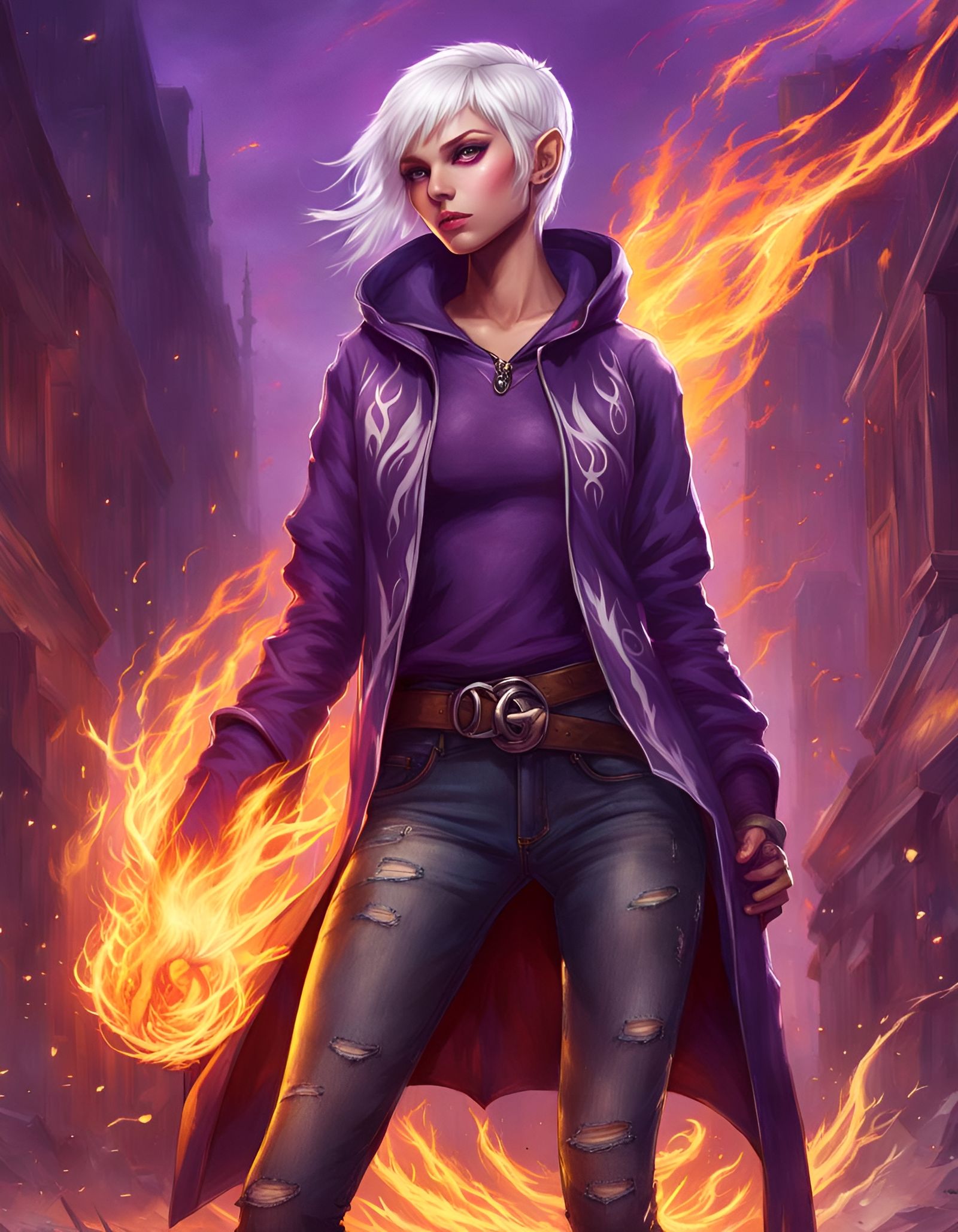 Young Urban Fire Mage