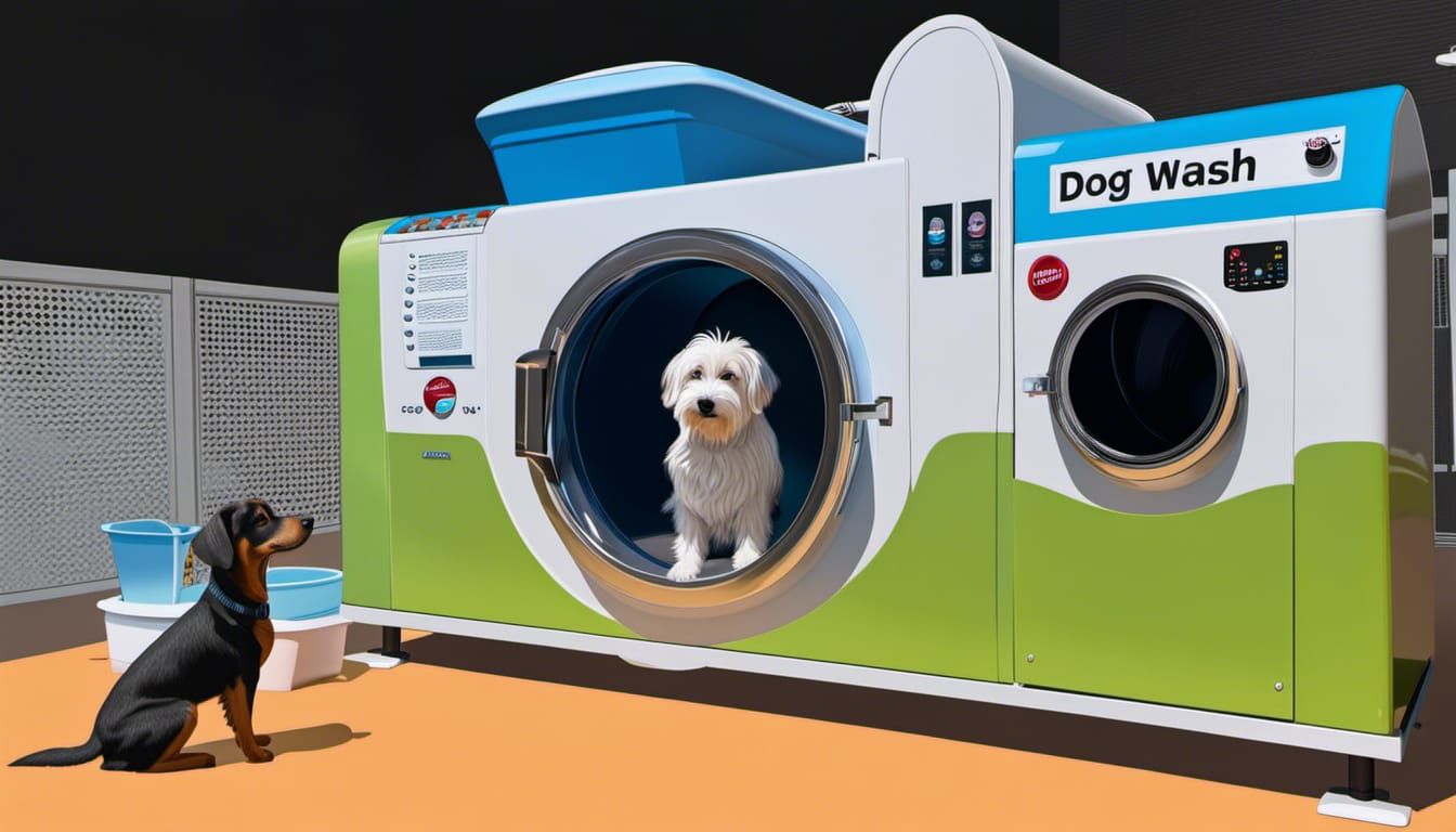 The worldwide hit invention of 2023 The K9 Dog Wash, Many mo...