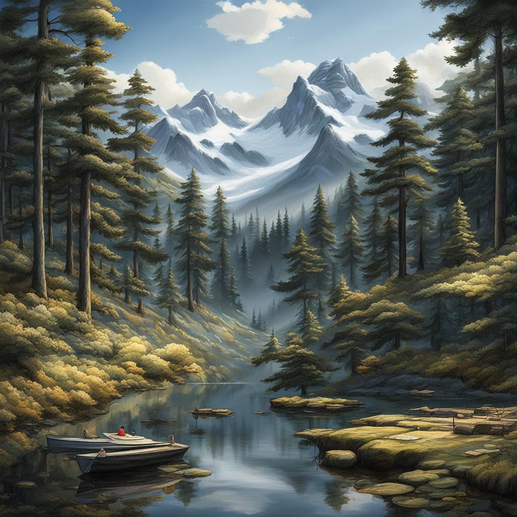 Abstract Depiction of Honesty by AI