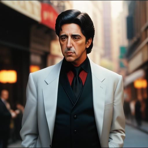 Young Al Pacino as Michael Corleone: 70s Film