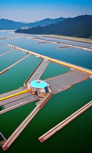 Sihwa Lake Tidal Power Station: A Captivating Photography