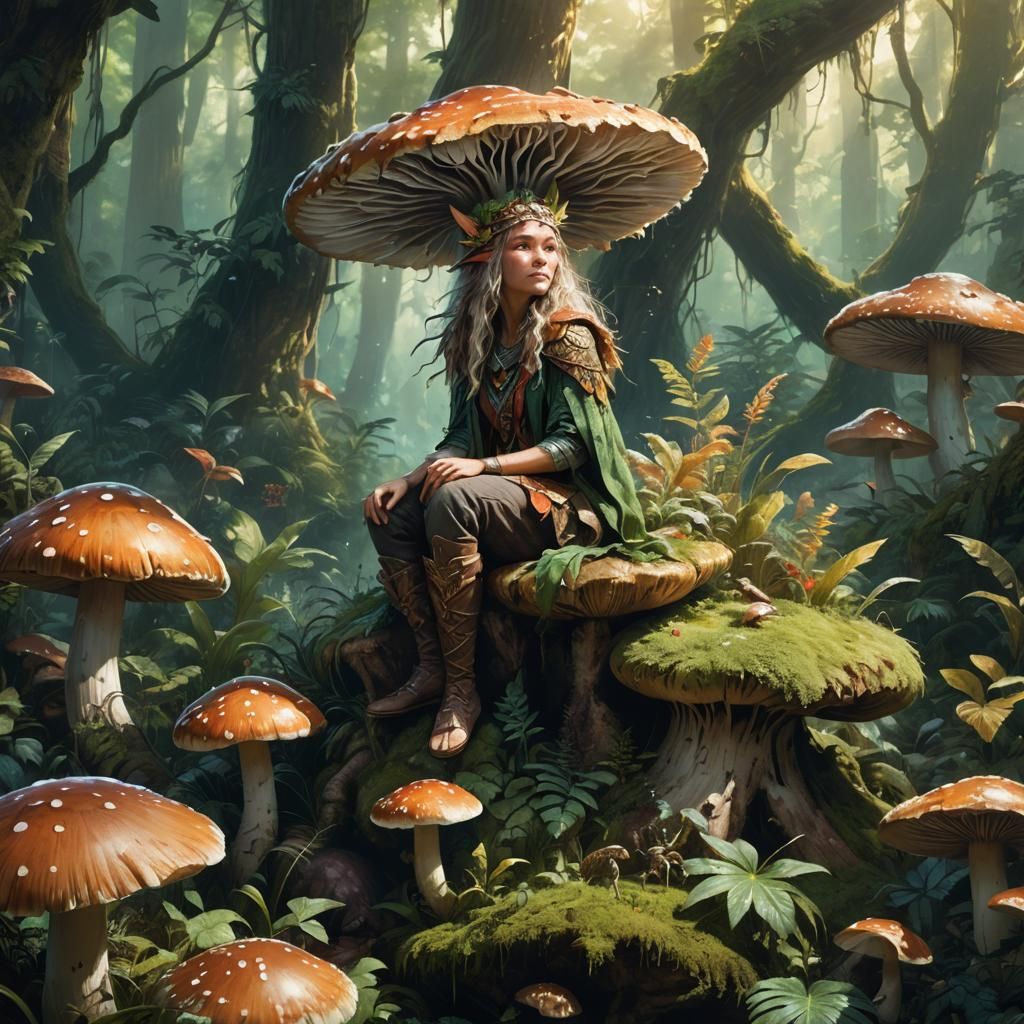 Shacuna in Luminescent Forest Concept Art