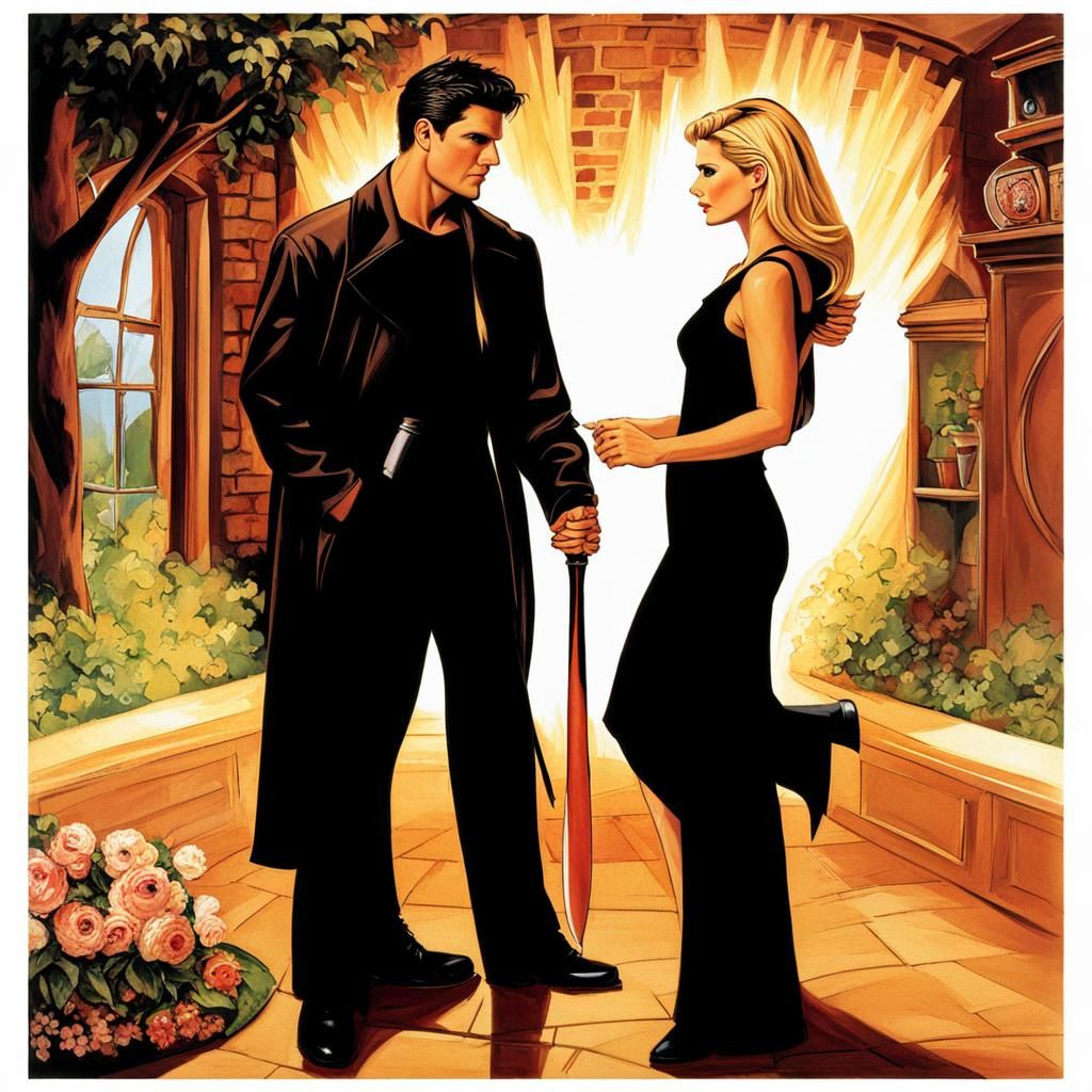 Buffy and Angel: A Moment of Peace