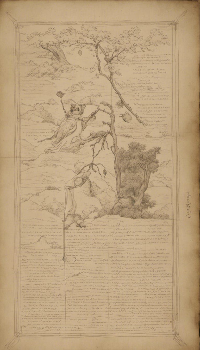 A hand from the cloud emerges, holding a chart expanded. The eversower of the seeds of light to the cowld owld sowls tha...