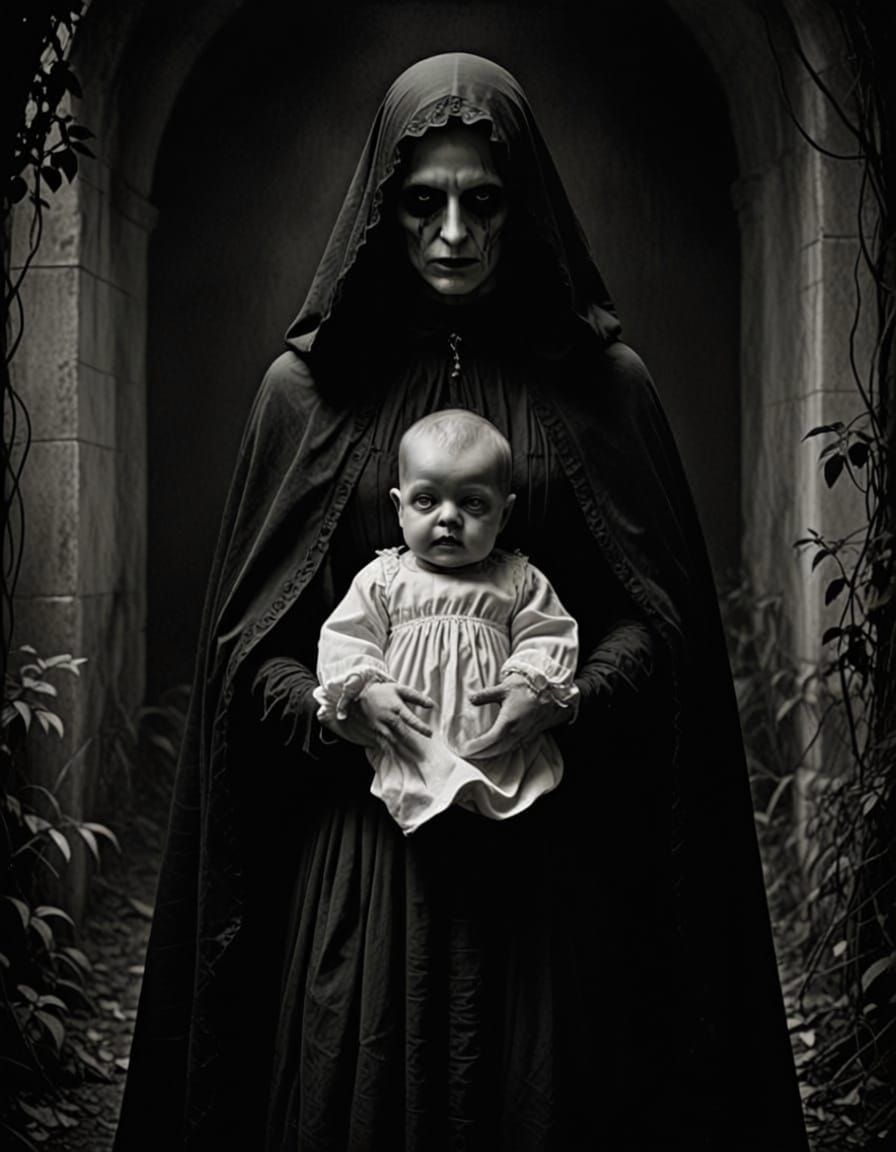 AI Corrects Baby Hands for Realistic Milkmaid Scene