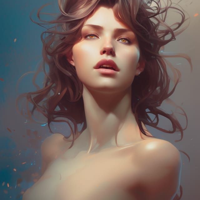 Detailed Portrait with Dynamic Lighting