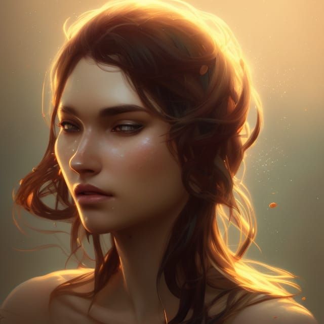 Hyperdetailed Portrait with Dynamic Lighting