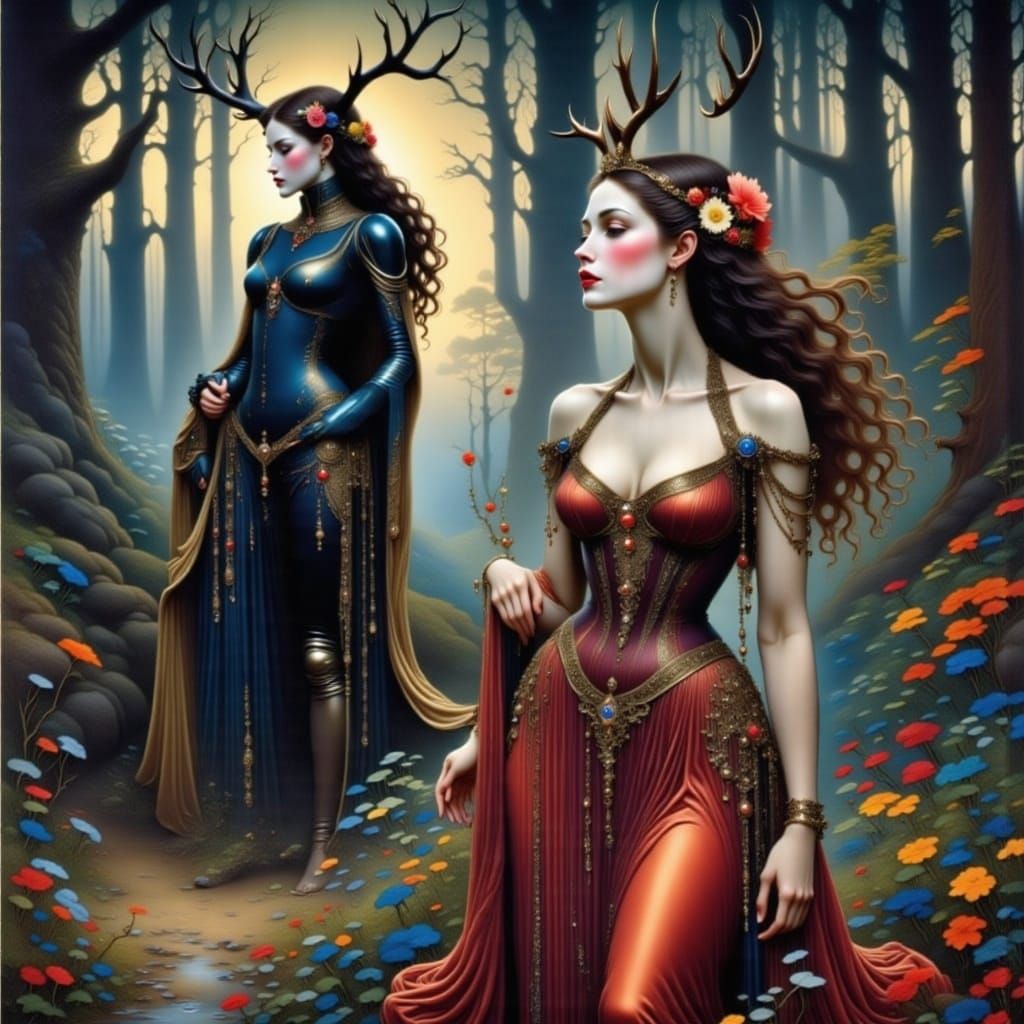 Antlered Diplomat Presented to Wailing Isles Royalty