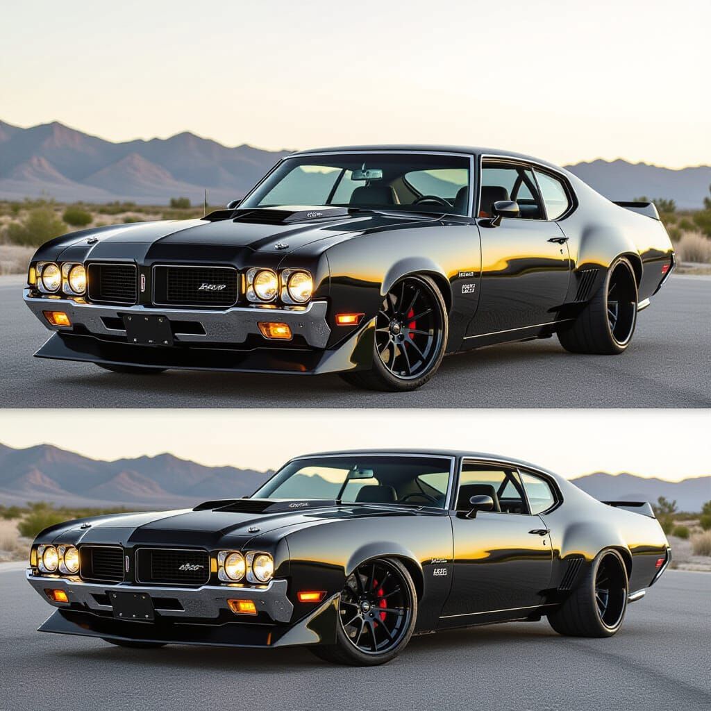 1970 Oldsmobile 442 Modified Aggressively