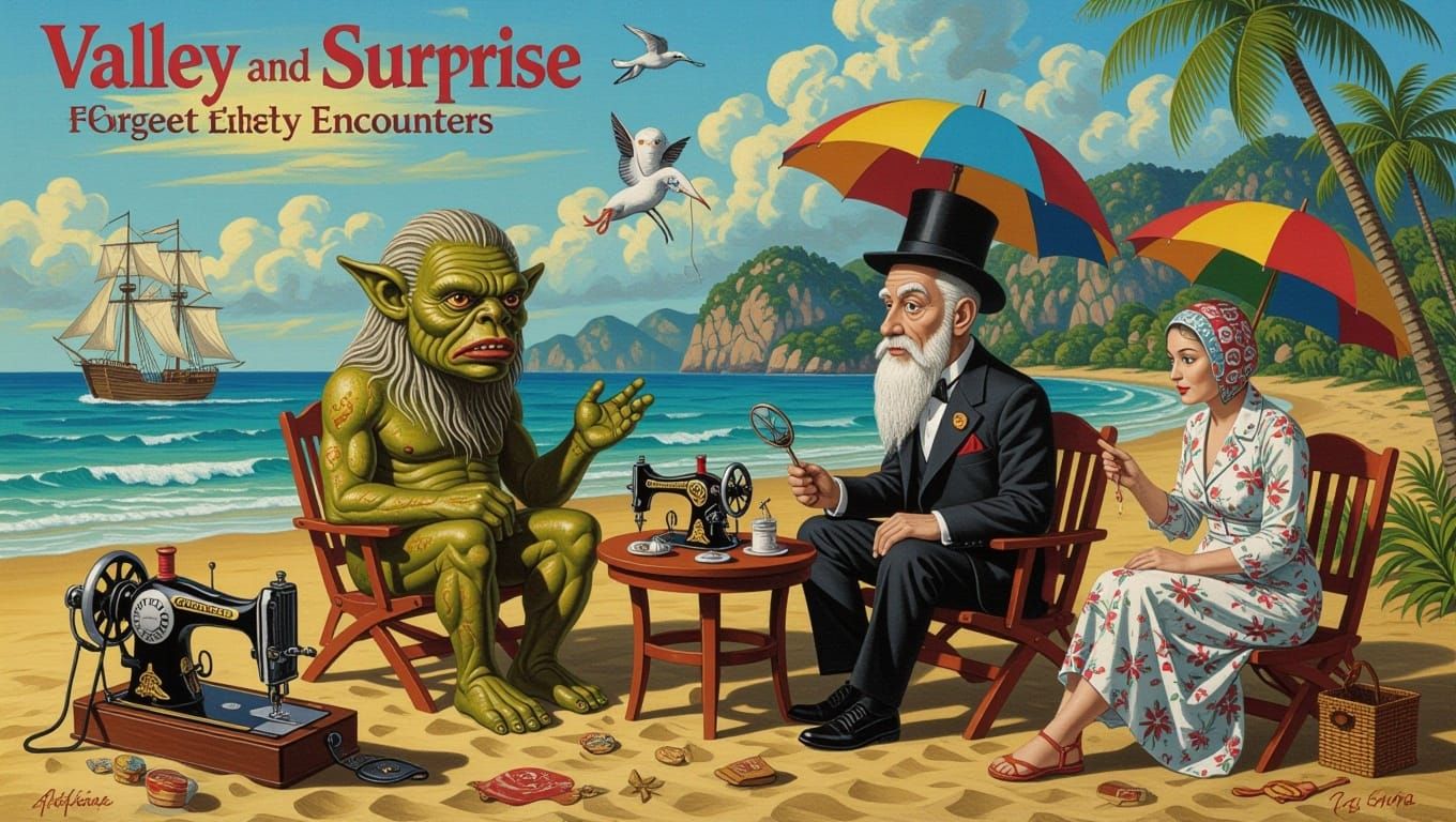 RECYCLING THE CRYPTID TAXIDERMIST CONFERENCE AT THE START OF THE SURREALIST MOVEMENT