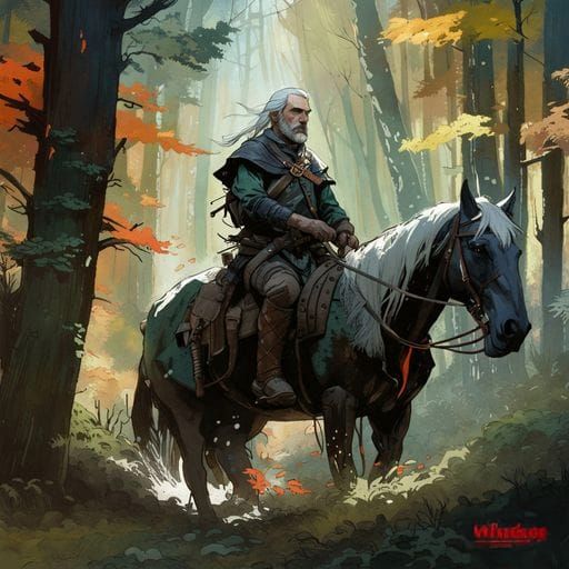 The Witcher Character Portrait