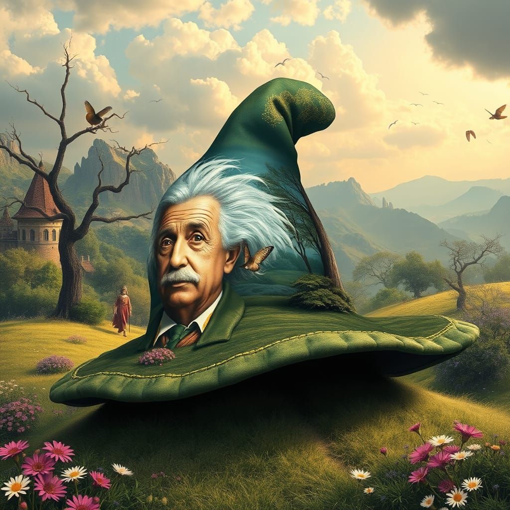 Albert Einstein Hat