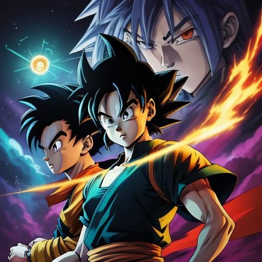 Anime Manga Scan in Cel-Shaded Style