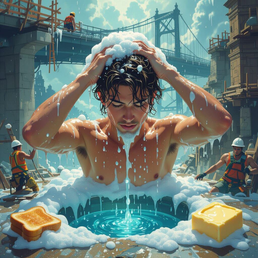 Surreal Dish Soap Ritual with Wizardry