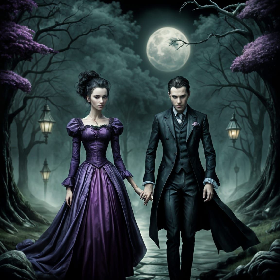 "Let me walk you home."