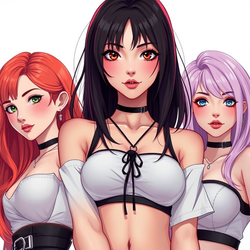 Akane, Moon and Peony