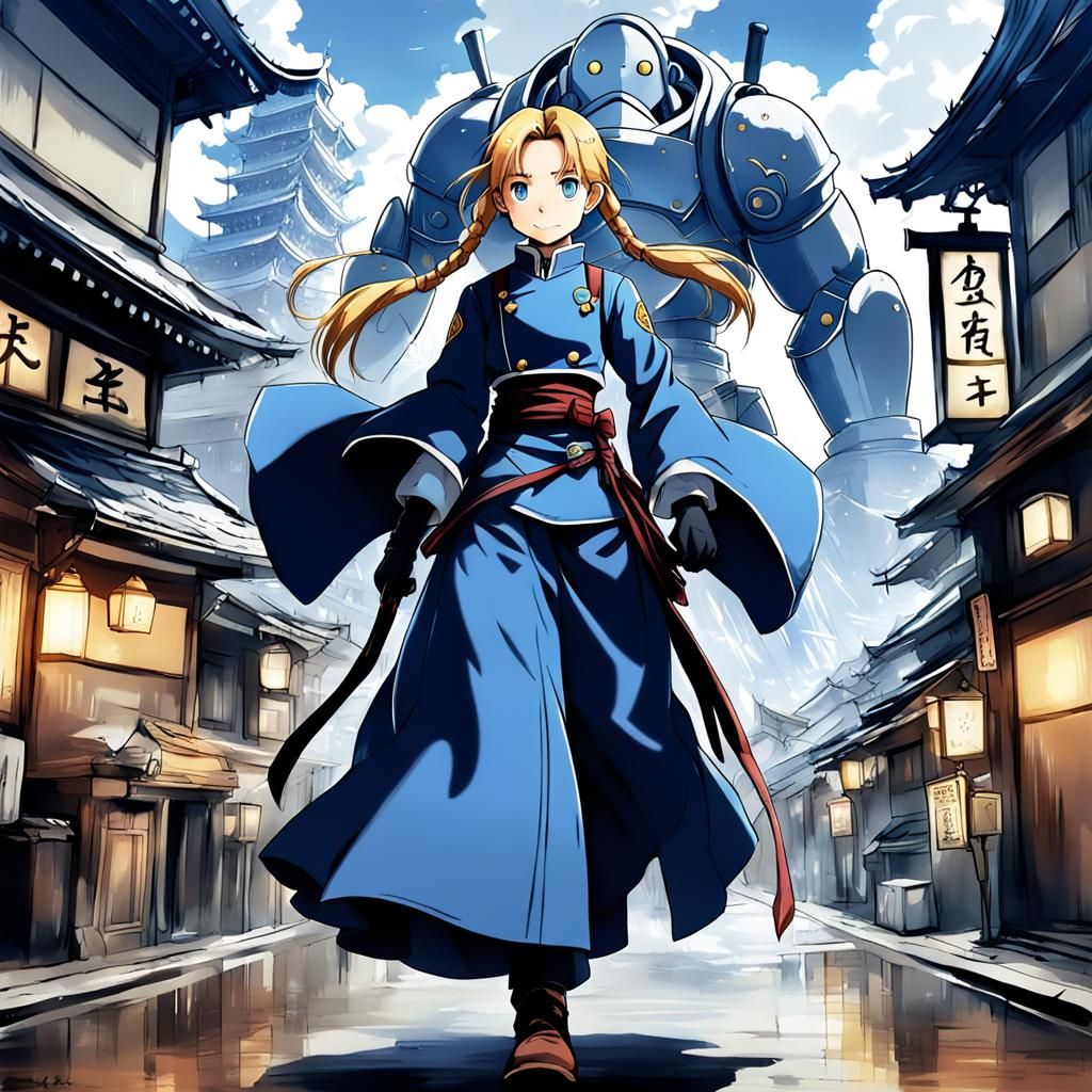 Cinderella in Tokyo as Anime Character