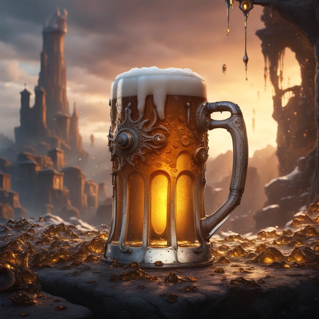 Fantastical Beer Art in Deep Color
