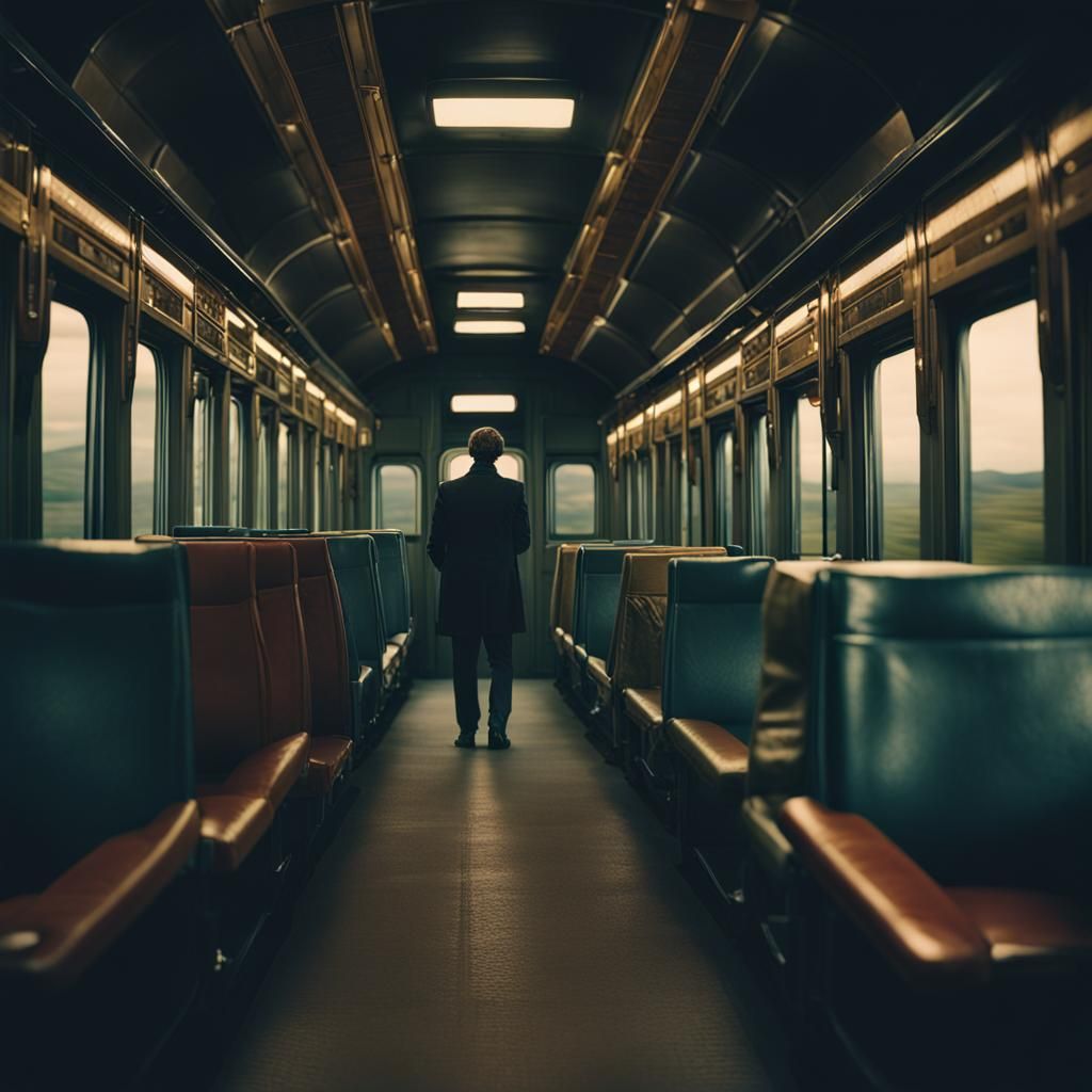 Cinematic Train of Thought: Film Still