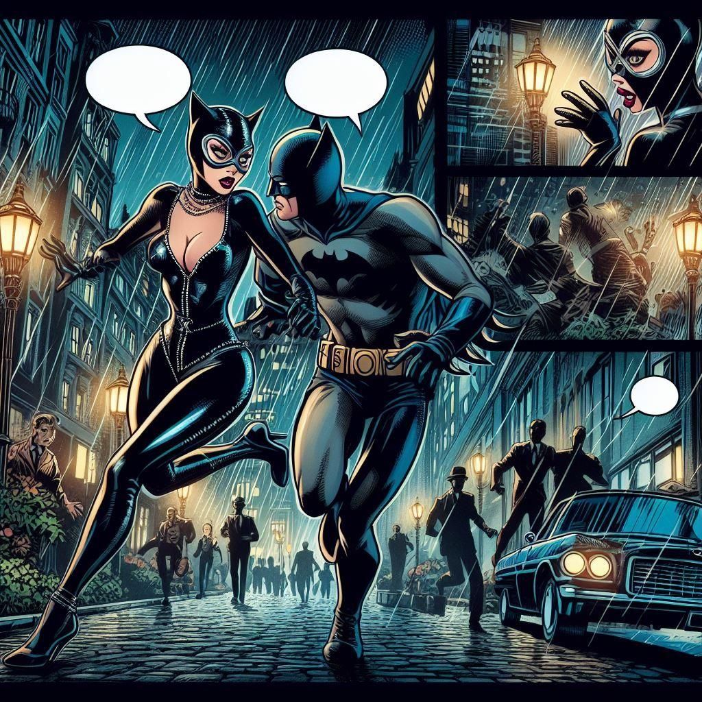 Batman and Catwoman