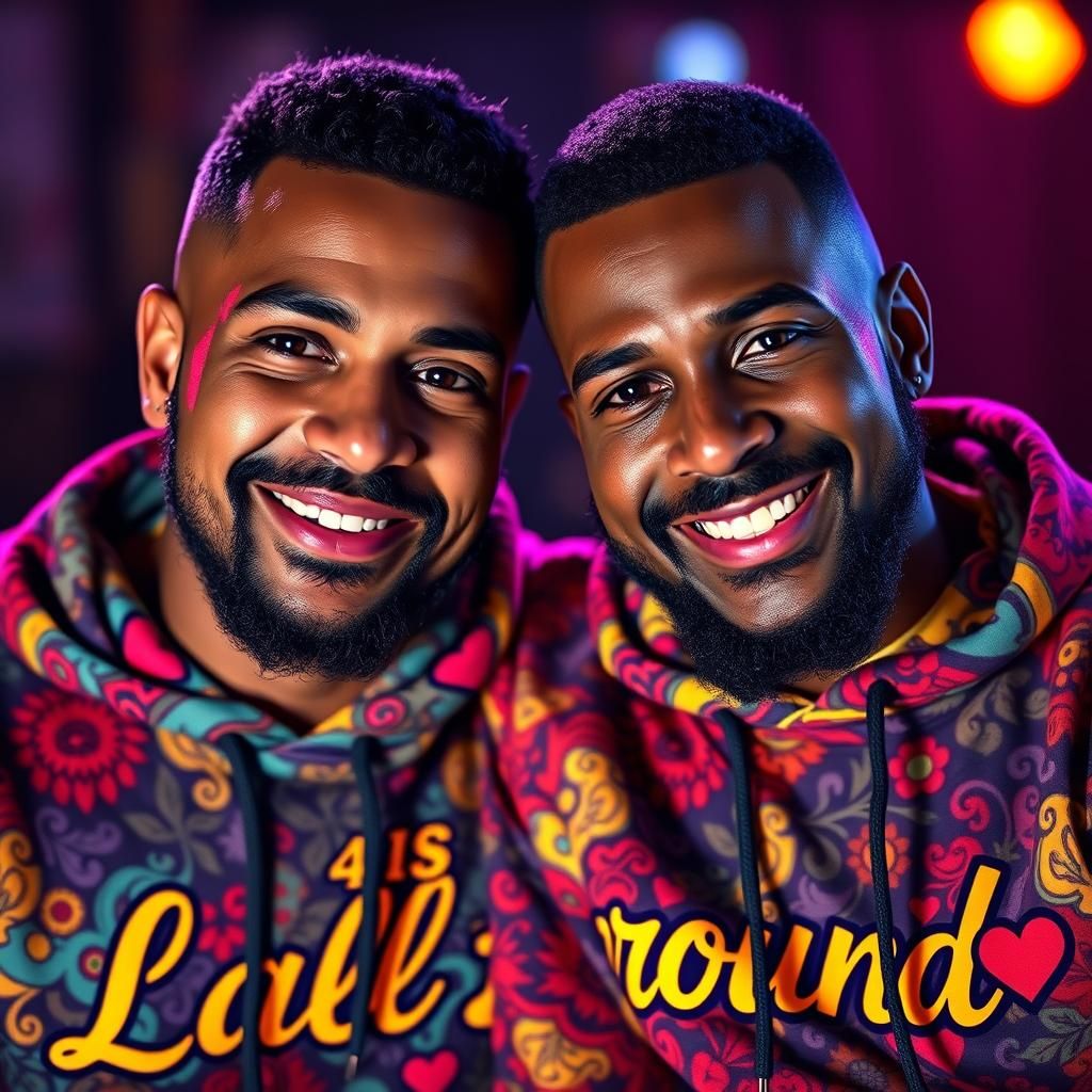 Handsome men in love