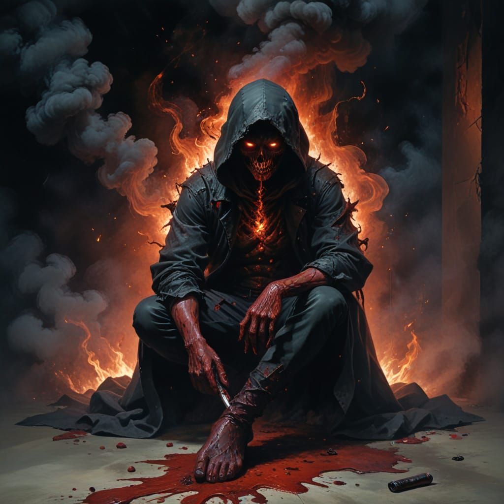 Bloodthirsty Shadows in a Liminal Realm