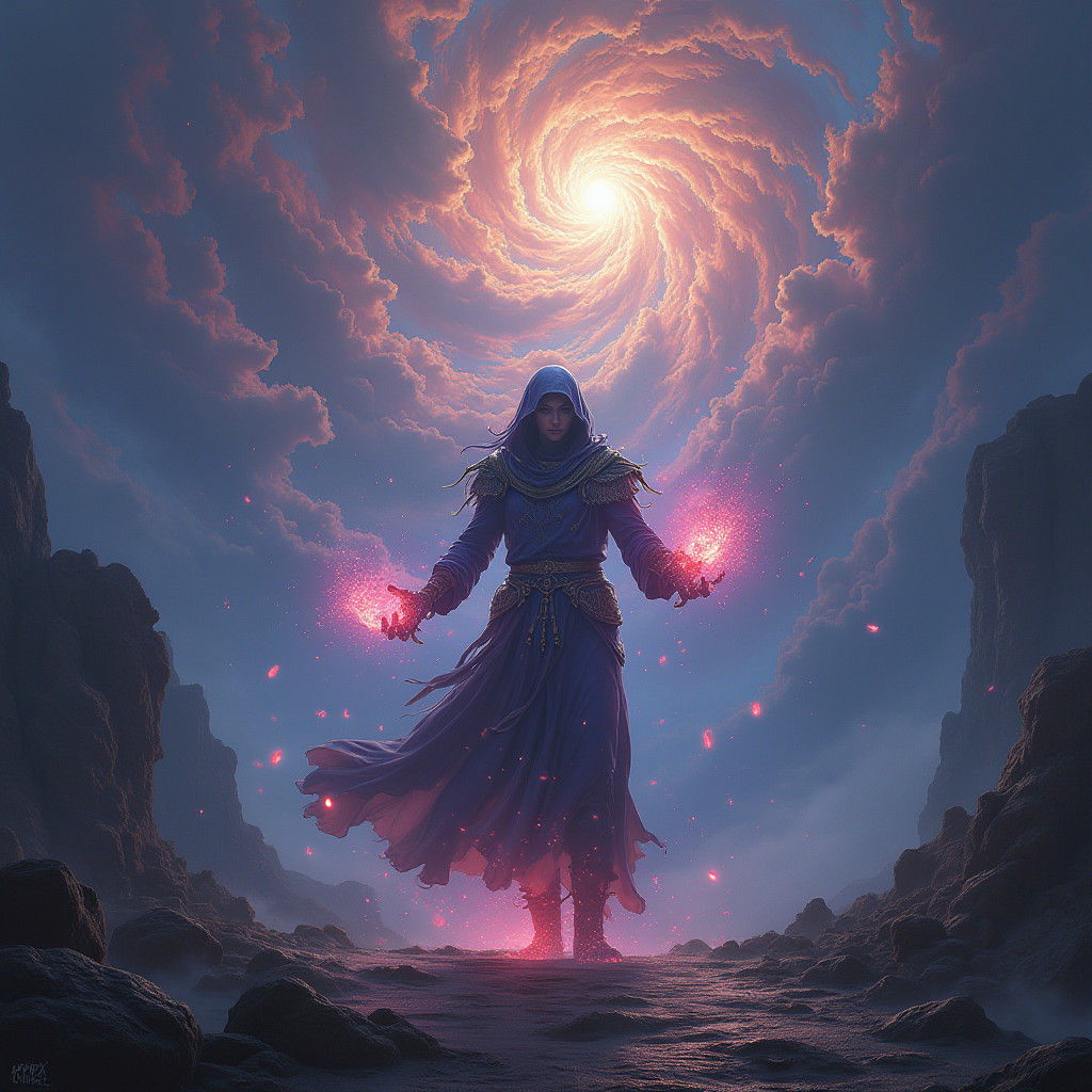 Mystical Reknomancer with Ancient Powers