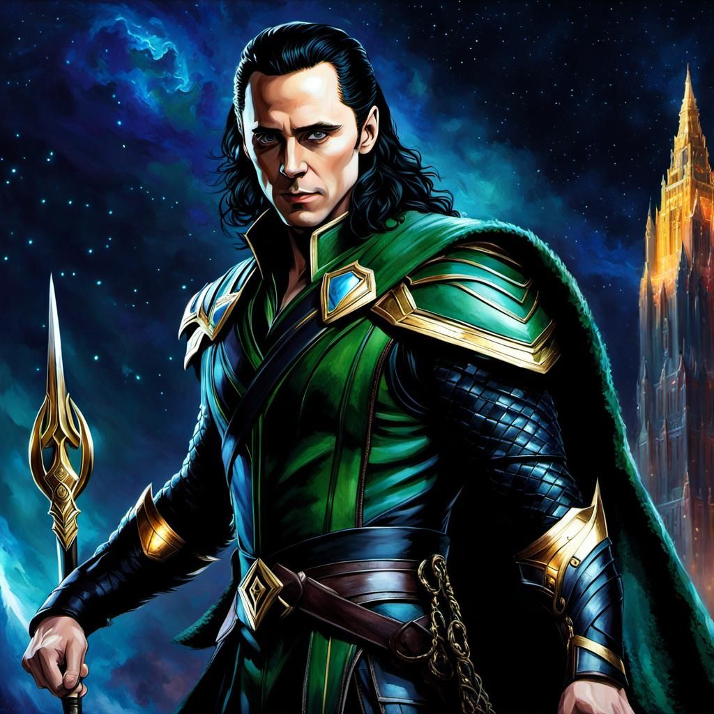 Loki of Asgard: Detailed Concept Art