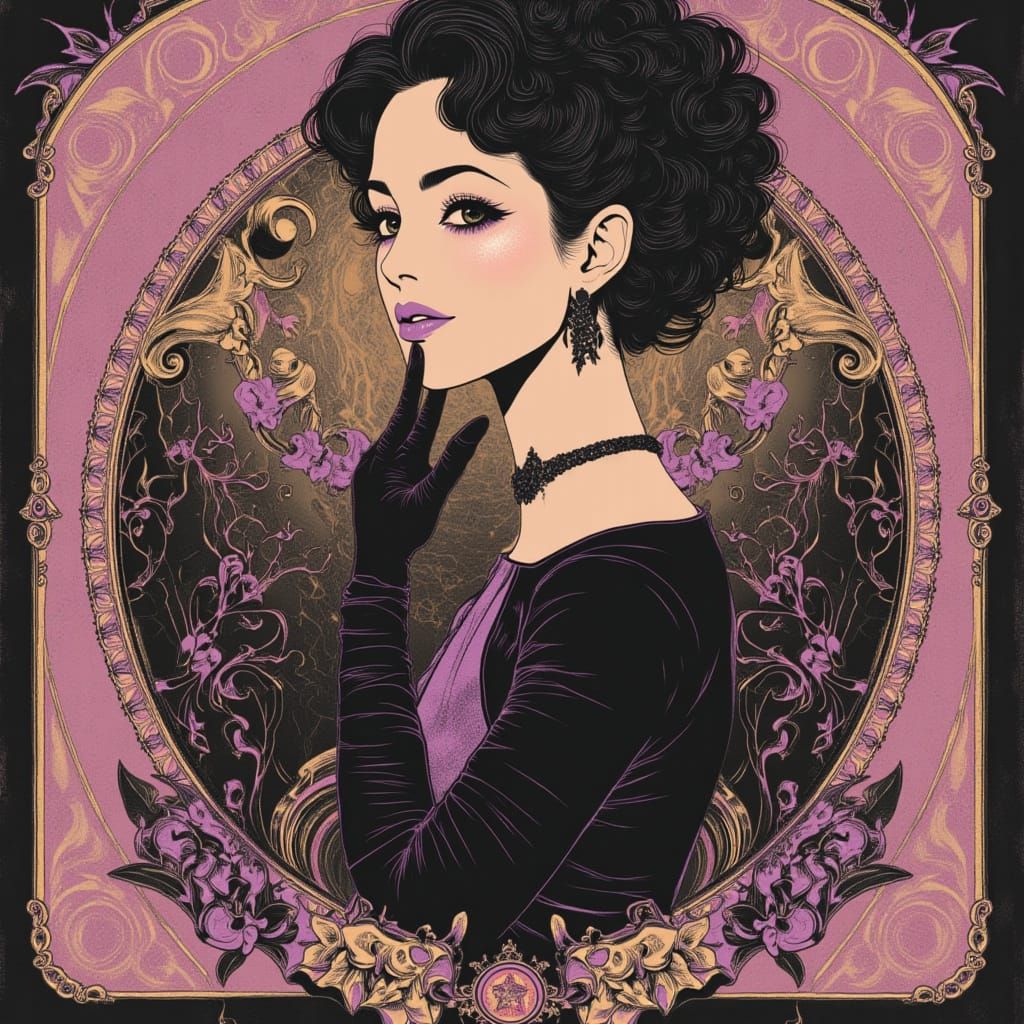 <lora:PostPunkAD:1.0> <lora:DoomFunk:1.0>