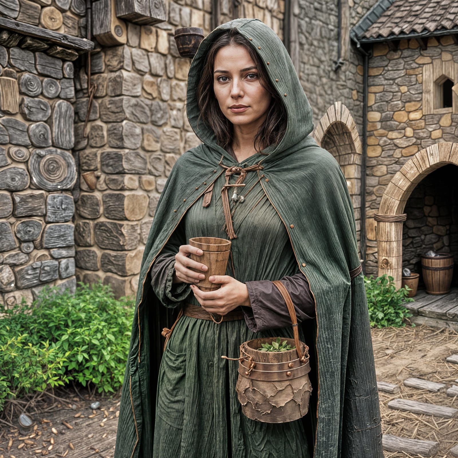 Fantasy Assassin in Southern Europe, Cinematic Still