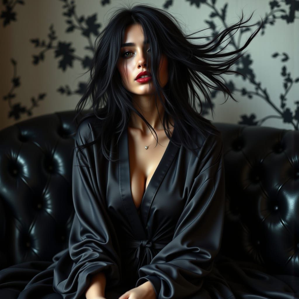 Ethereal Beauty in Cinematic Stillness