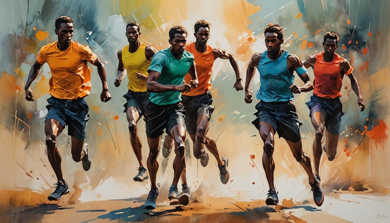 Expressionist Triptych: Action, Activity, Meditation