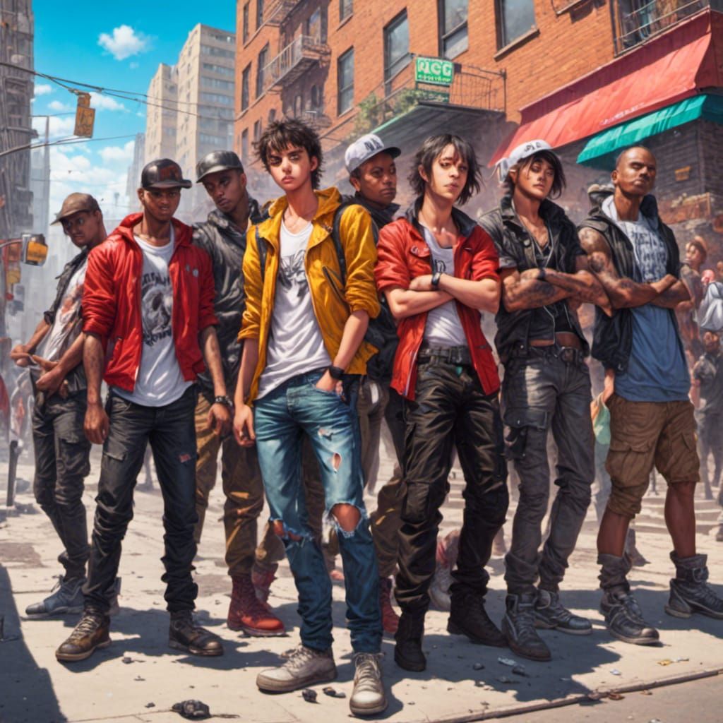 New York Street Gangs: Urban Scene