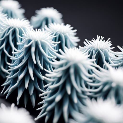 Toothbrush Bristles Become a Miniature Fantasy Forest