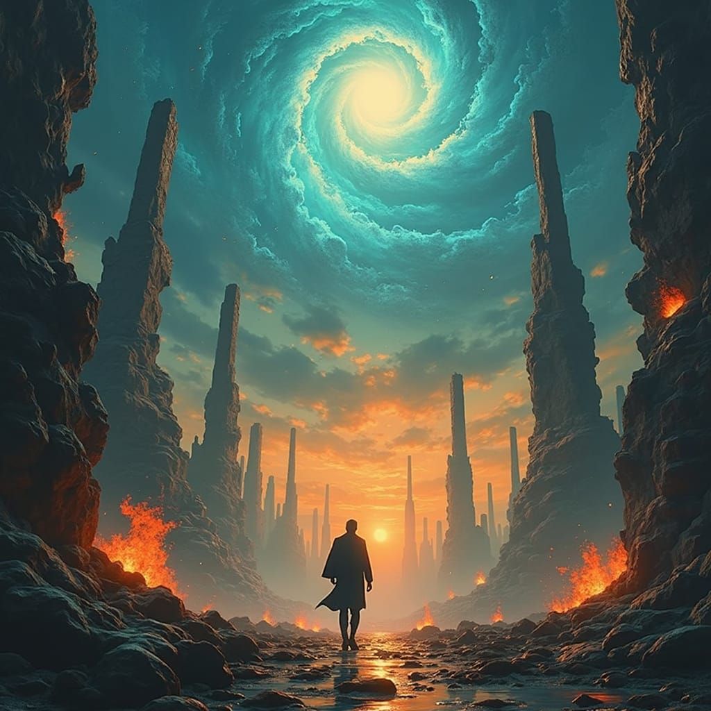 Man's Unyielding Ambition and Creative Power