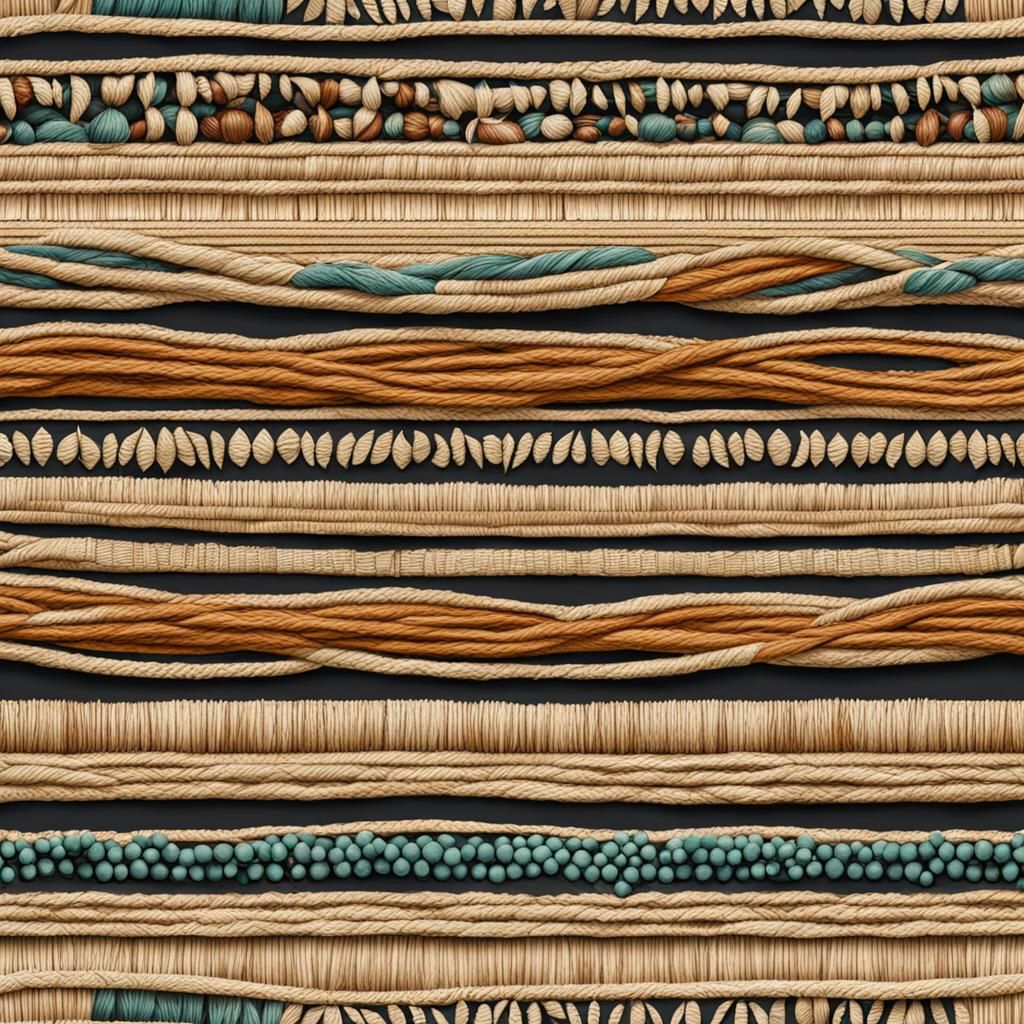 Boho fabric pattern