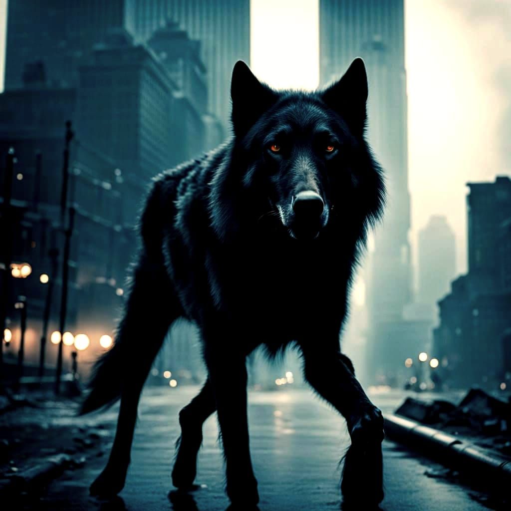 "Russell" A Stray Dog in the streets of "Tartaros" (Dark Cit...