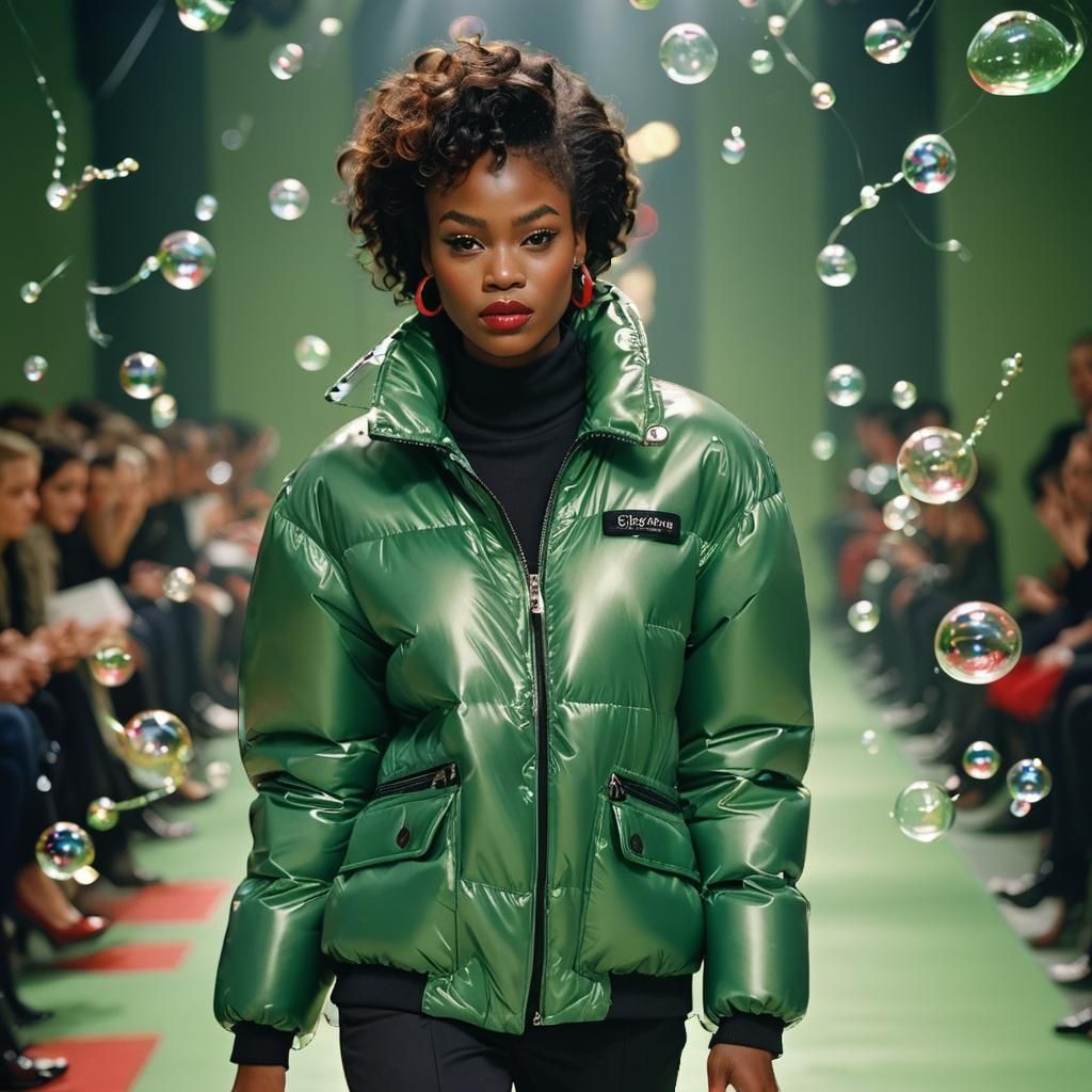 Bubble Coat Fashion Show, circa 199X.