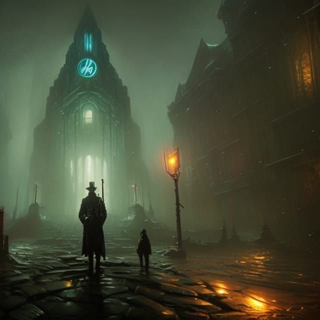 Lovecraftian Dark Fantasy Art in Unreal Engine