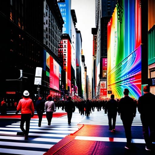 Colorful New York City Street Photography