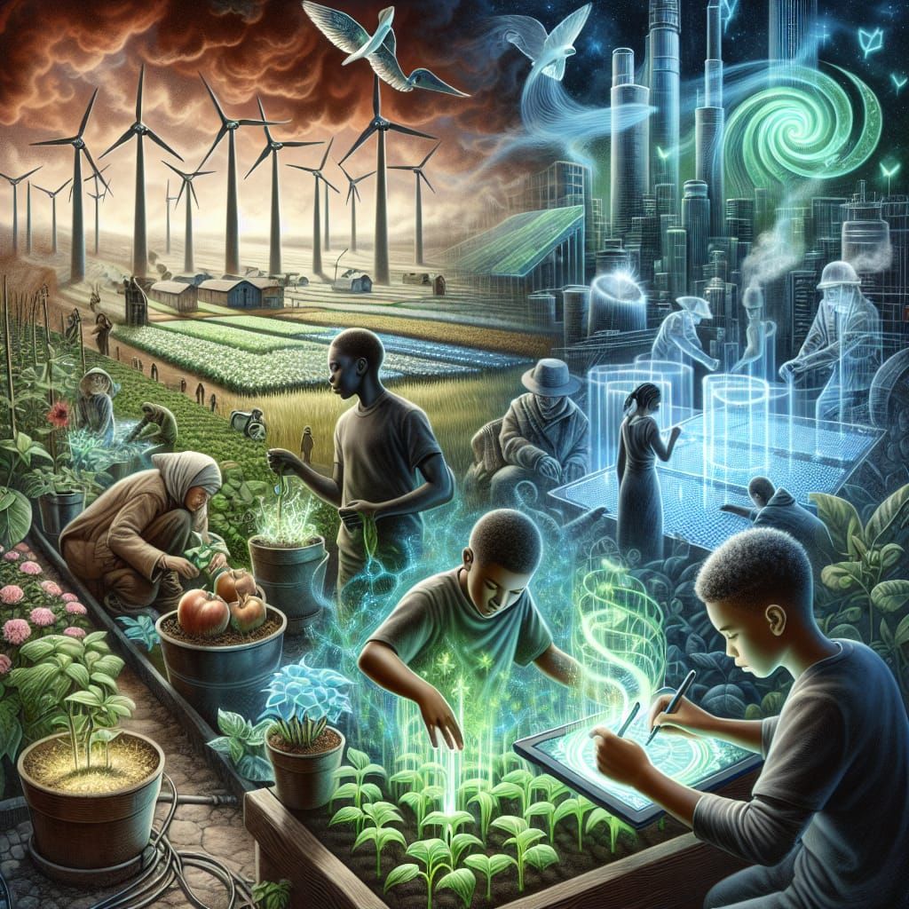 Eco-City: Youth Nurturing Seeds of Tomorrow