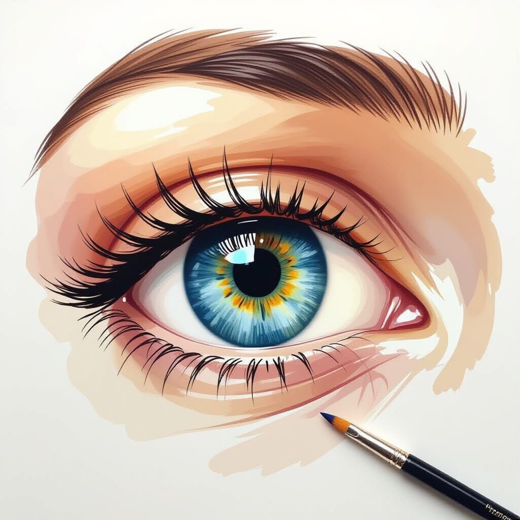 AI Generated Image of an Eye