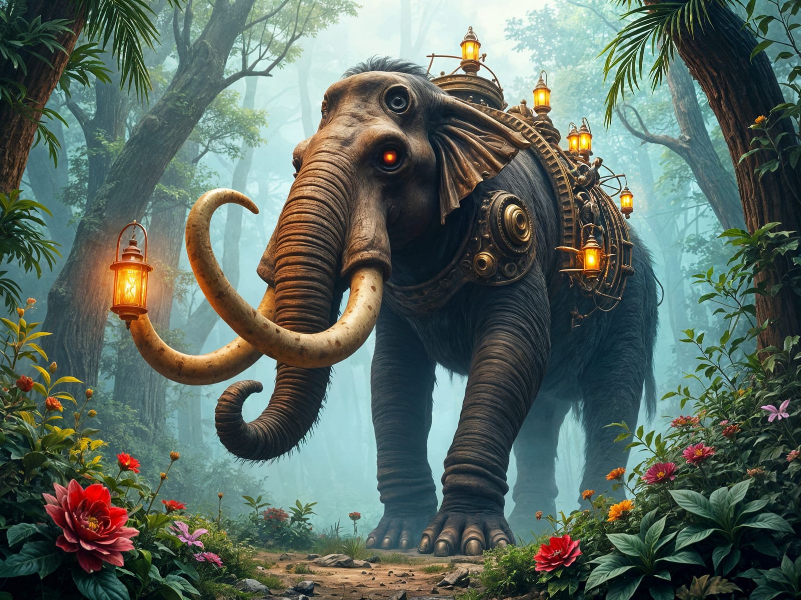 Steampunk Mammoth lV