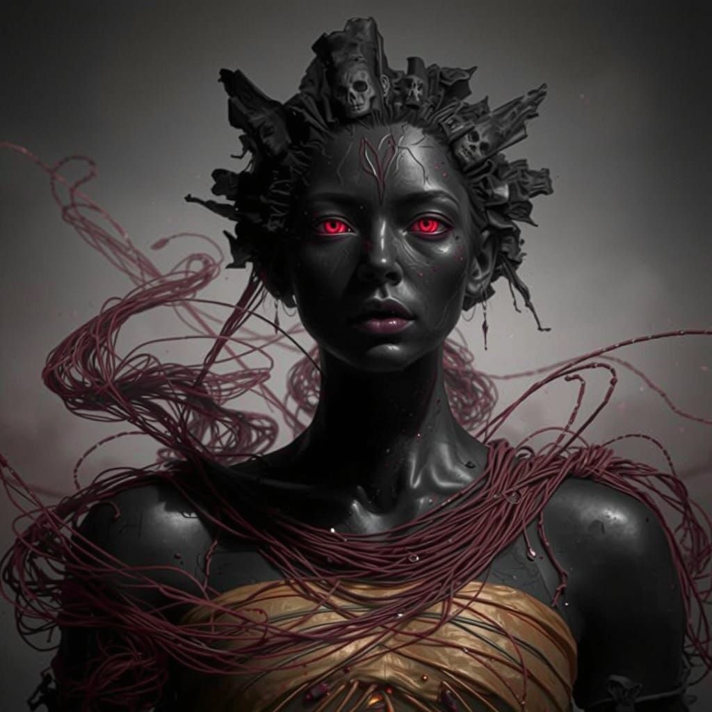 Ethereal Weaver: a 3D Anime Art Creation