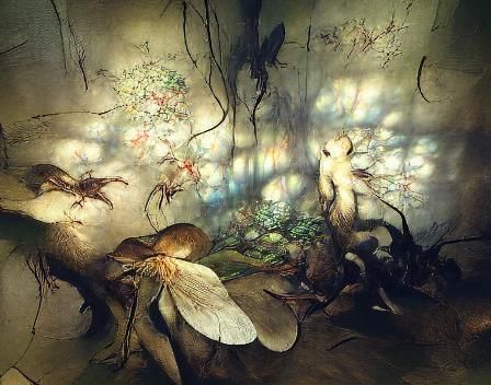 Glowing Sprites and Fairies in Dappled Sunlight