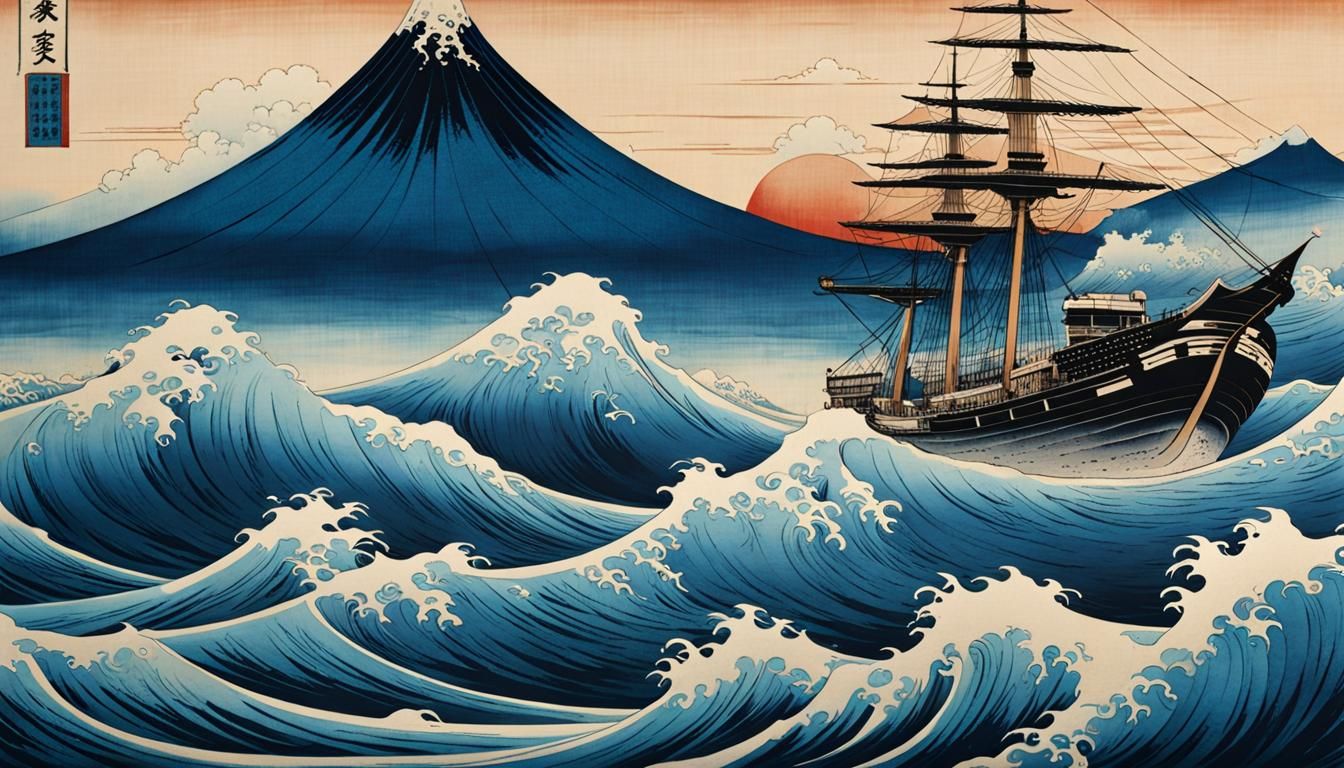 Ukiyo-e Wave