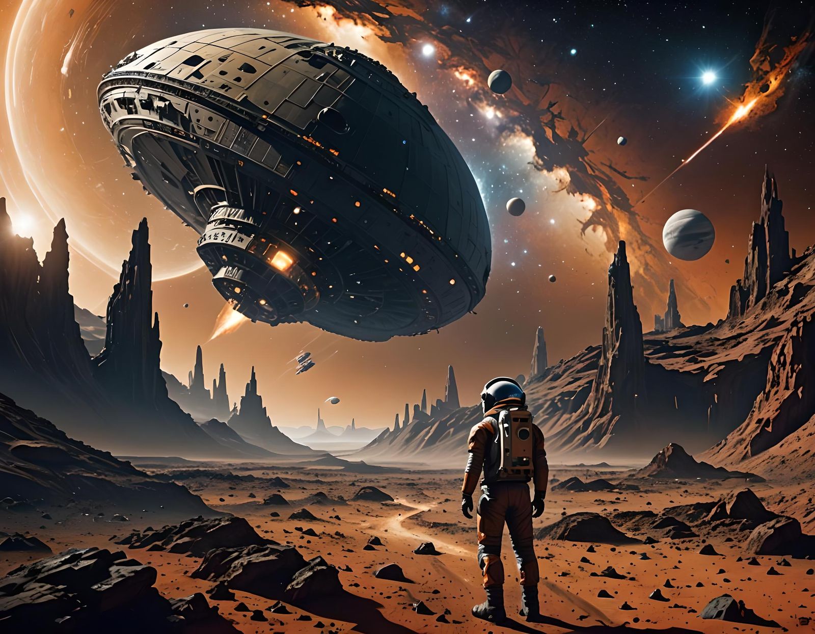 Space Exploration Beyond the Event Horizon