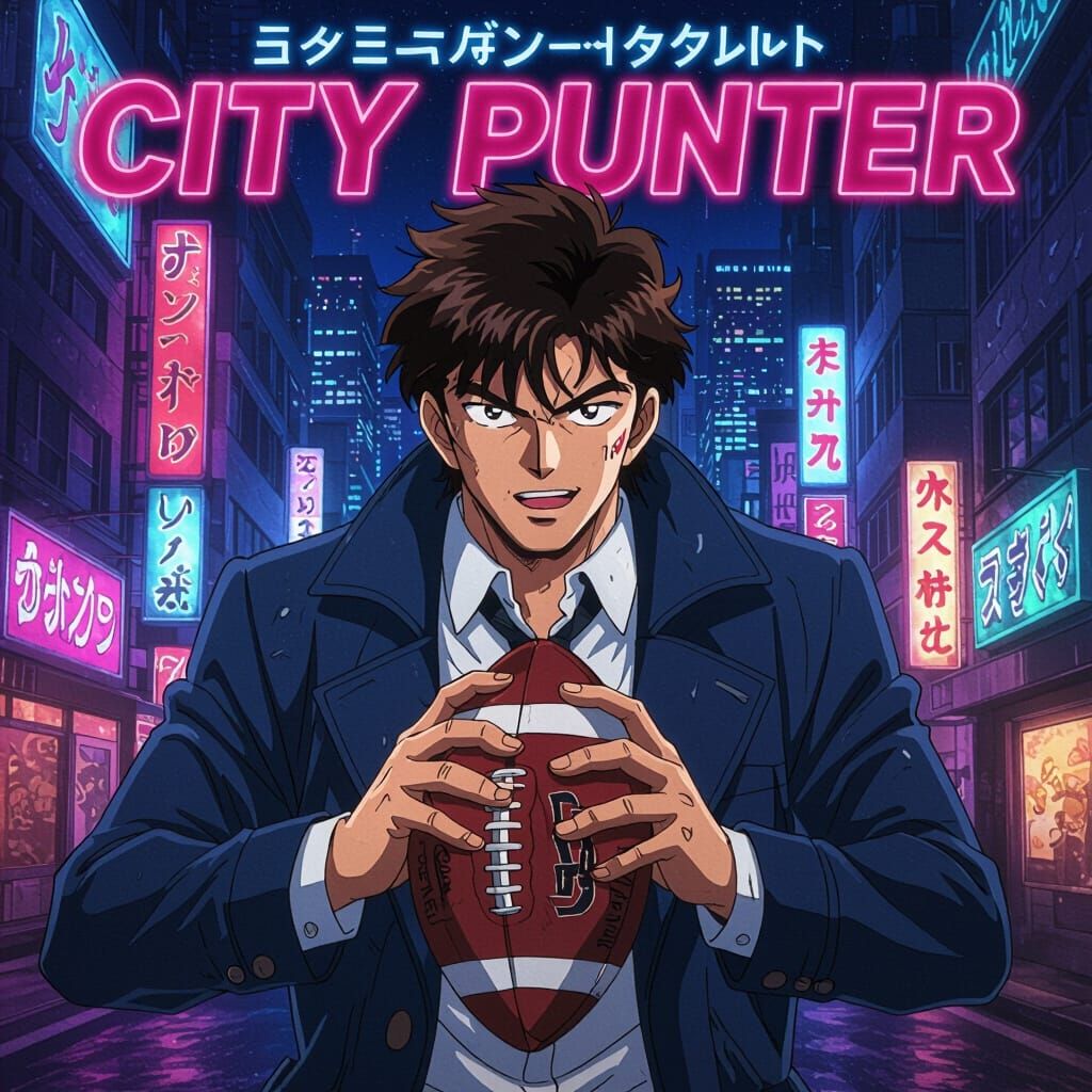 City Punter: 90s Anime Detective in Neon City