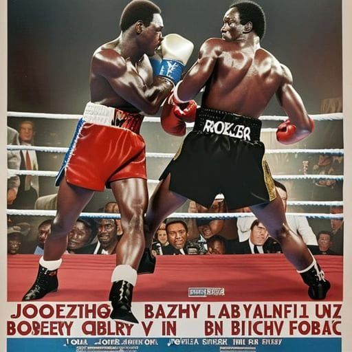 AI Generated Image of 20th Century Boxing